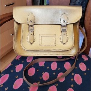 🛍 The Cambridge Satchel Company Gold Cross Body